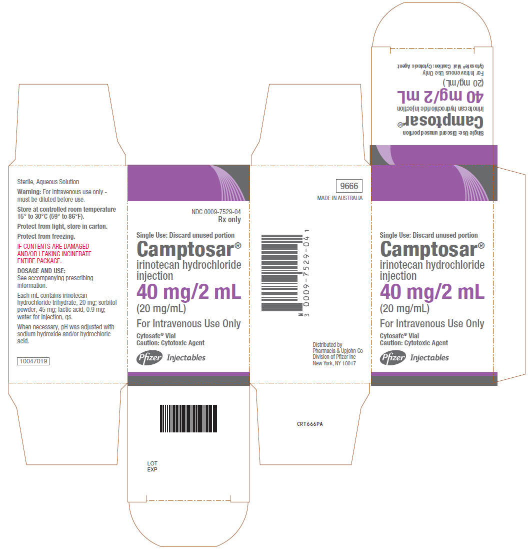 PRINCIPAL DISPLAY PANEL - 40 mg/2 mL Vial Label