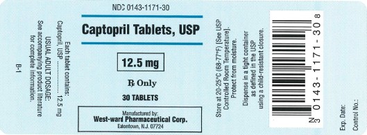 Captopril Tablets, USP 12.5 mg