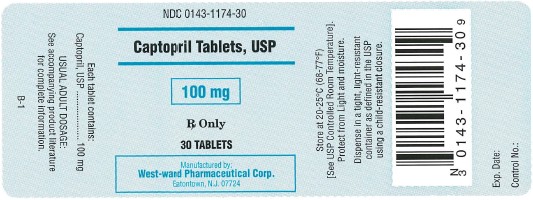 Captopril Tablets, USP 100 mg