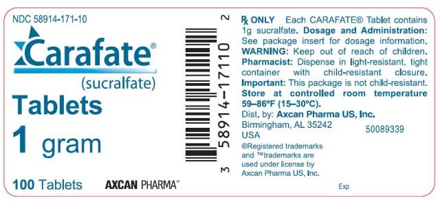 Carafate Bottle Label