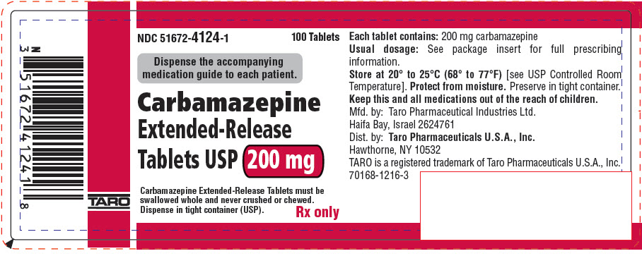 PRINCIPAL DISPLAY PANEL - 200 mg Tablet Bottle Label - Extended-Release