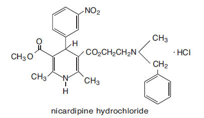 nicardipine hydrochloride