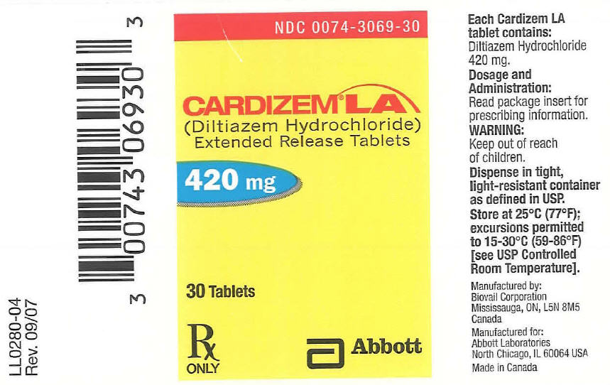 Principal Display Panel - 420 mg Bottle Label