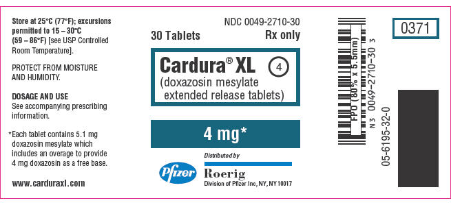 Principal Display Panel - 4 mg Tablet Bottle Label