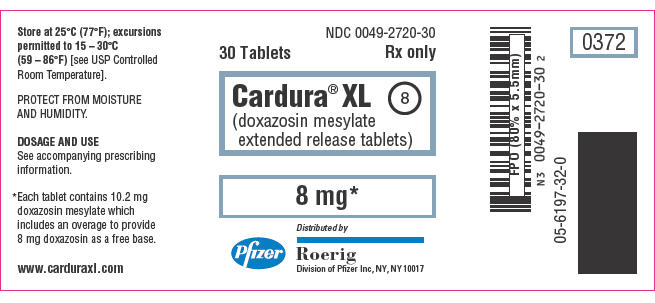 Principal Display Panel - 8 mg Tablet Bottle Label
