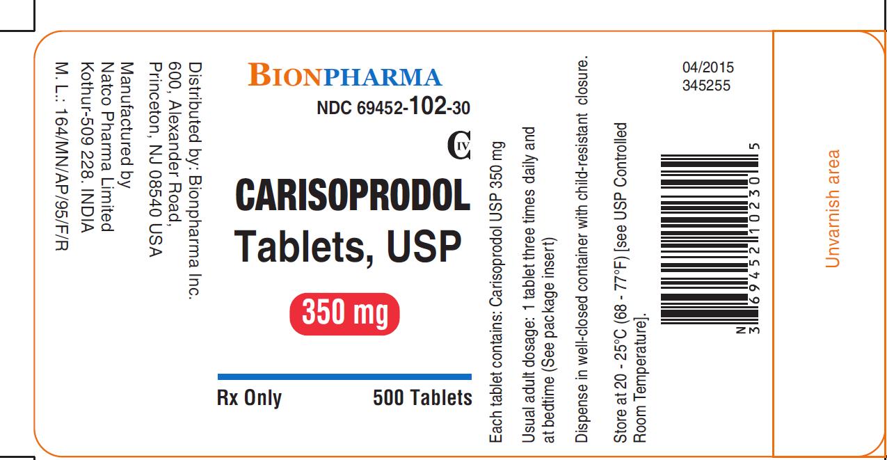 carisoprodol-container-lable-500s