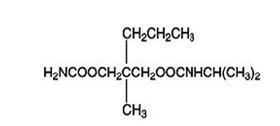 carisoprodol chemical structure