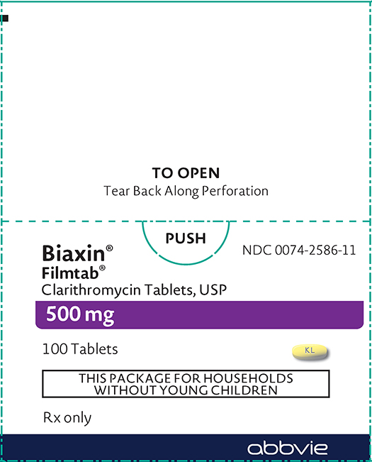 biaxin tablets 500mg 100ct hud
