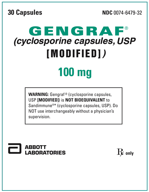 gengraf 100 mg 30 capsules