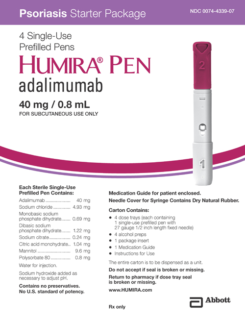 humira pen 40mg/0.8ml psoriasis starter kit 4-ct