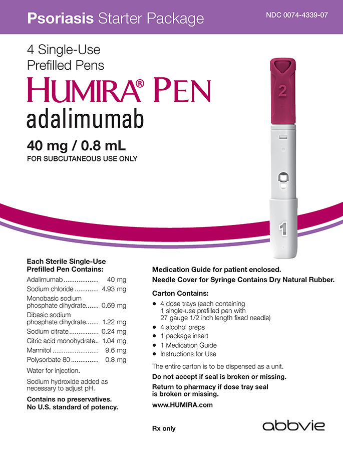 humira pen 40mg/0.8ml psoriasis starter 4ct
