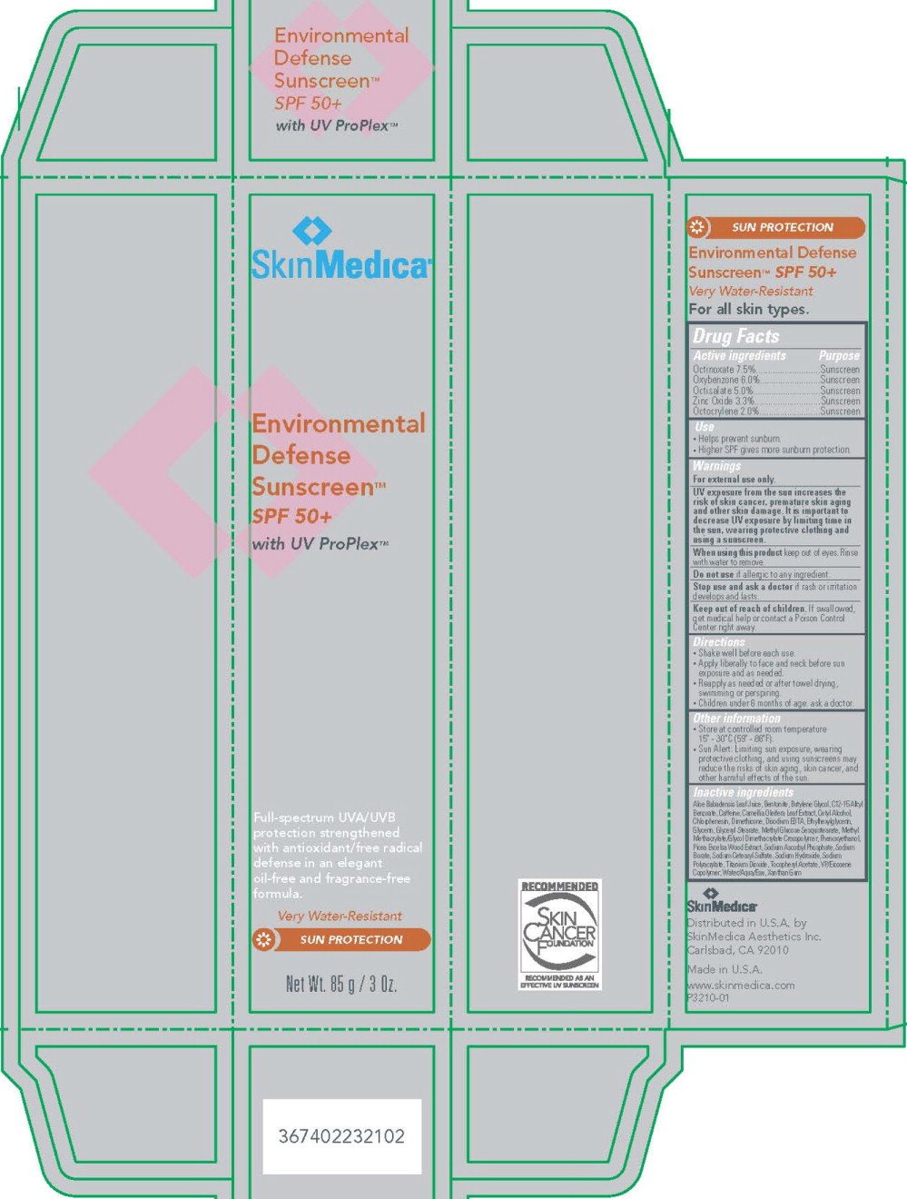 Principal Display Panel – 3 oz – Carton Label
