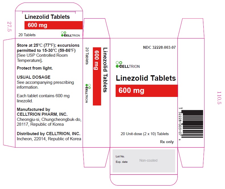 600 mg Carton - 20 Tablets