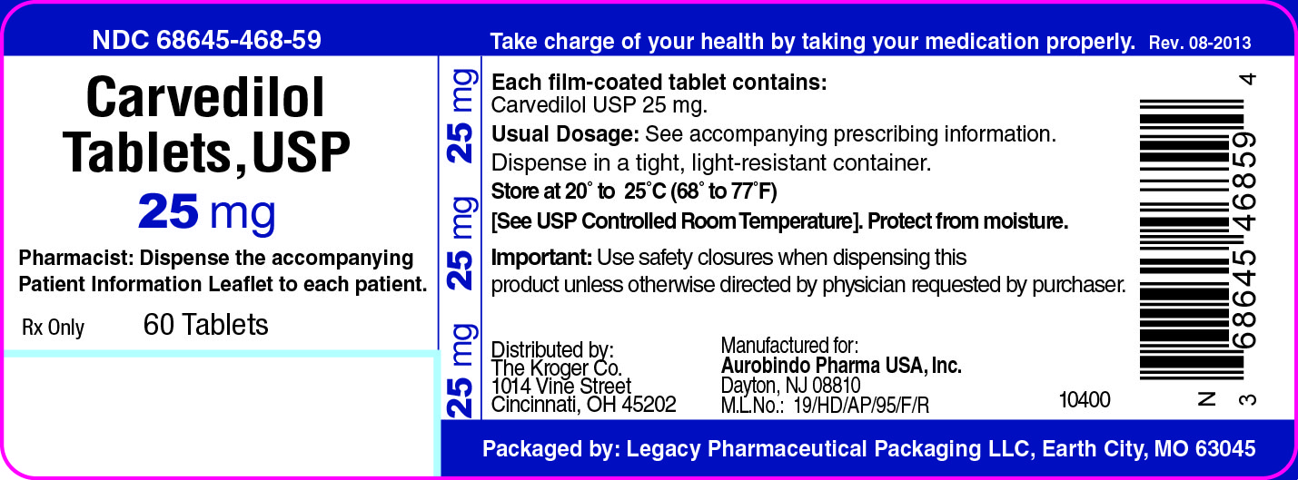 Carvedilol Tablets USP 25mg