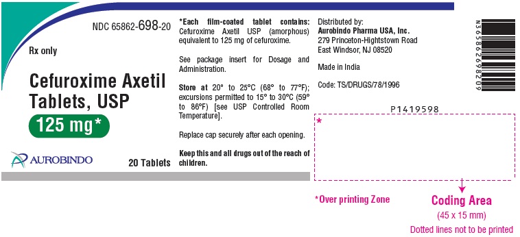 PACKAGE LABEL-PRINCIPAL DISPLAY PANEL - 125 mg (20 Tablets Bottle)  