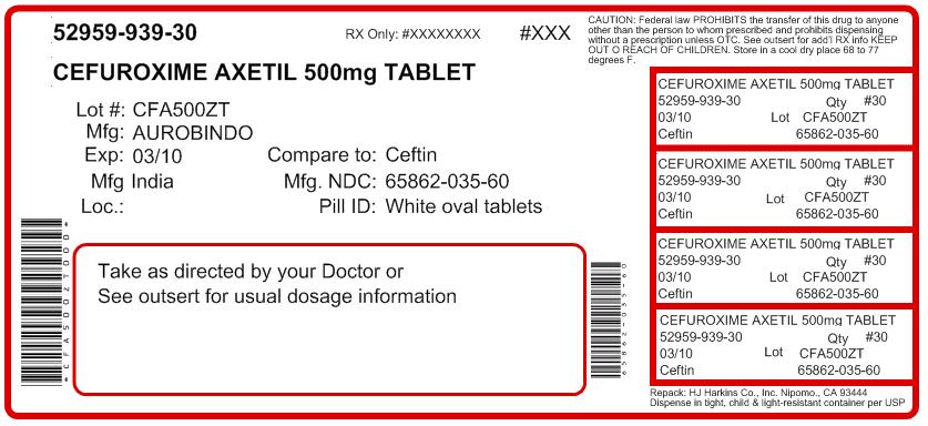 PACKAGE LABEL-PRINCIPAL DISPLAY PANEL - 500 mg (60 Tablet Bottle)
