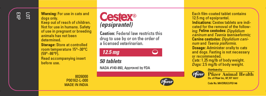 PRINCIPAL DISPLAY PANEL - 50 12.5 mg Tablet Bottle Label