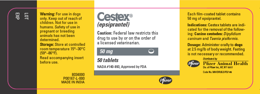 PRINCIPAL DISPLAY PANEL - 50 50 mg Tablet Bottle Label