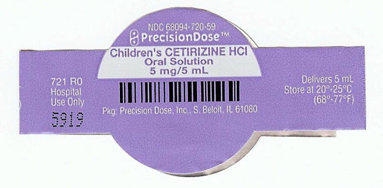 PRINCIPAL DISPLAY PANEL - 5 mg/5 mL Cup Lid Label
