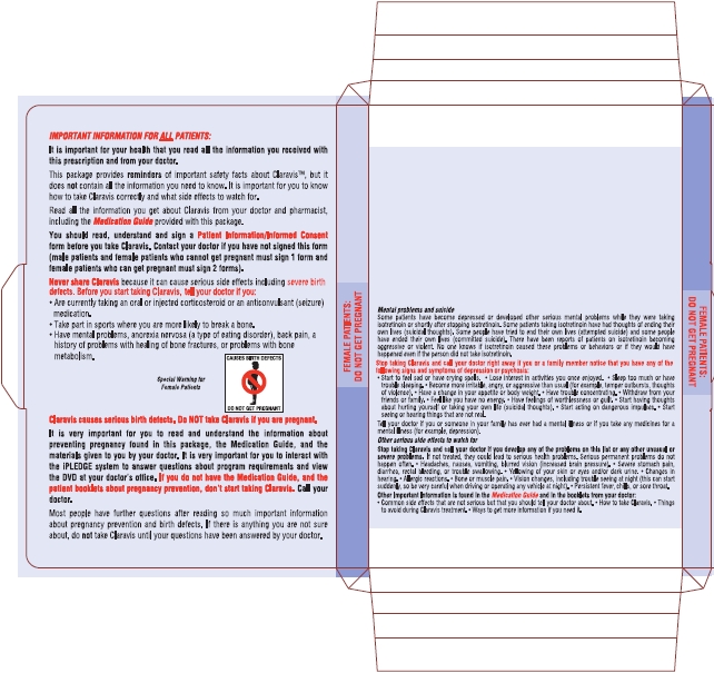 Claravis 40 mg Capsules Prescription Blister 10 Pack, Part 3 of 4