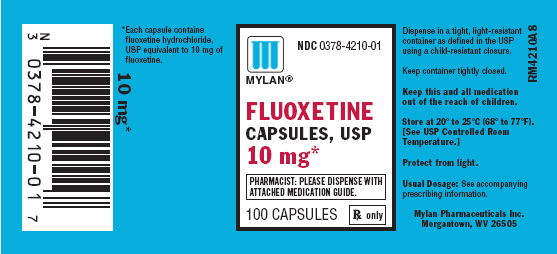 Fluoxetine 10 mg Bottles