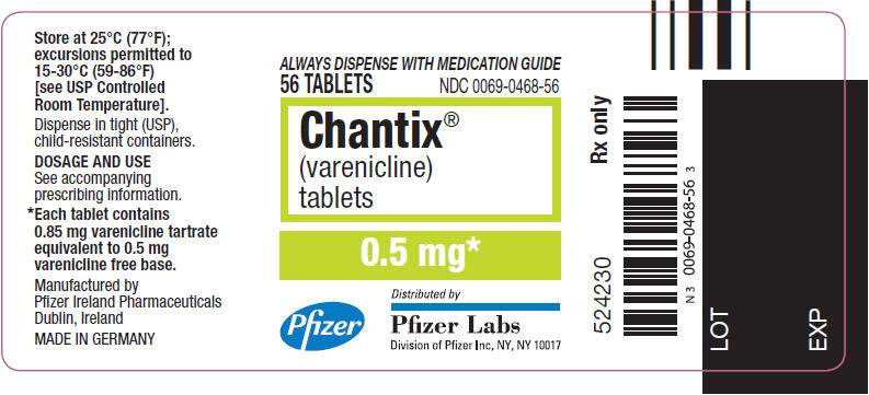 PRINCIPAL DISPLAY PANEL - 0.5 mg Label