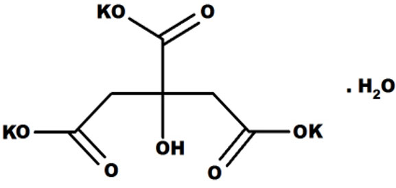 Chemical Structure for Oxycodone HCL