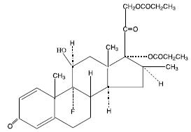 image of betameth diprop chemical structure