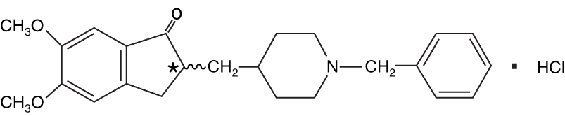 image of Aricept chemical structure