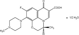 levofloxacinchemicalstructure