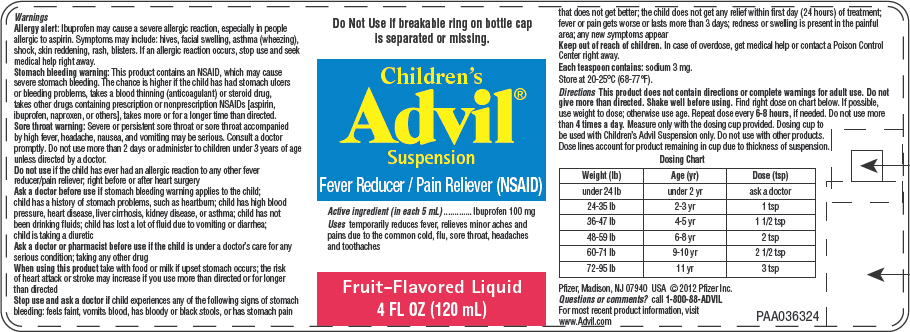 PRINCIPAL DISPLAY PANEL - 120 mL Bottle Label - Fruit-Flavored