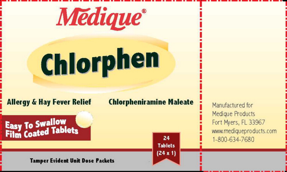 241R Medique Chlorphen Label
