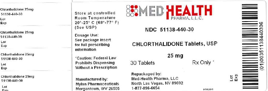 Chlorthalidone Tablets 25 mg Bottles