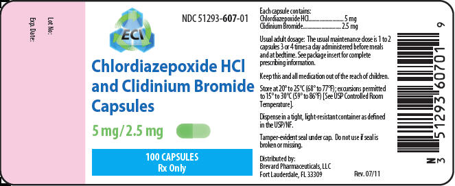 PRINCIPAL DISPLAY PANEL - 5 mg/2.5 mg 100 Capsule Bottle Label