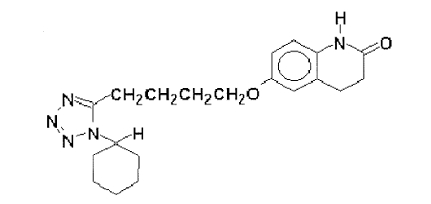 Cilostazol Structural Formula 