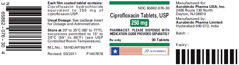 PACKAGE LABEL-PRINCIPAL DISPLAY PANEL - 250 mg (30 Tablet Bottle)
