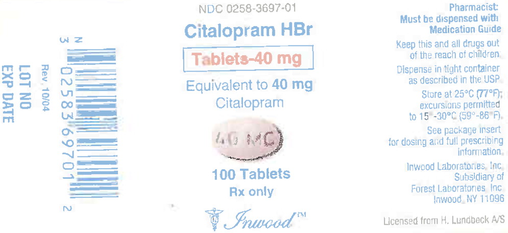 Principal Display Panel - 40 mg Bottle Label
