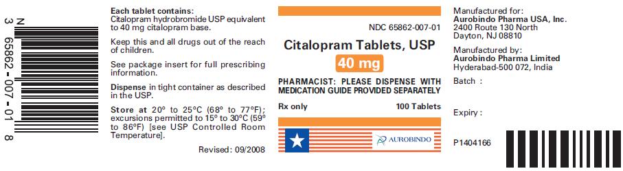 PACKAGE LABEL-PRINCIPAL DISPLAY PANEL - 40 mg Unit-of-Use Pack (30 Tablets)