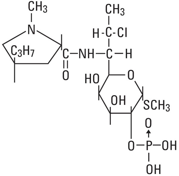structural formula clindamycin