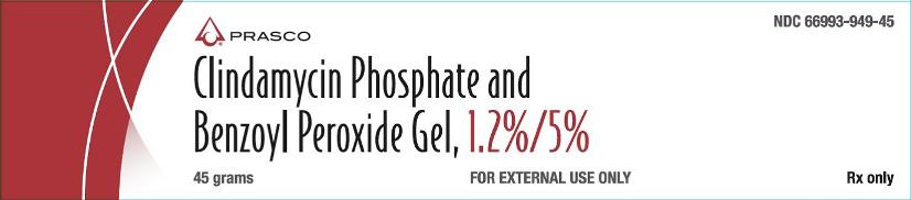 Clindamycin Phosphate and BPO Gel Prasco 45g carton