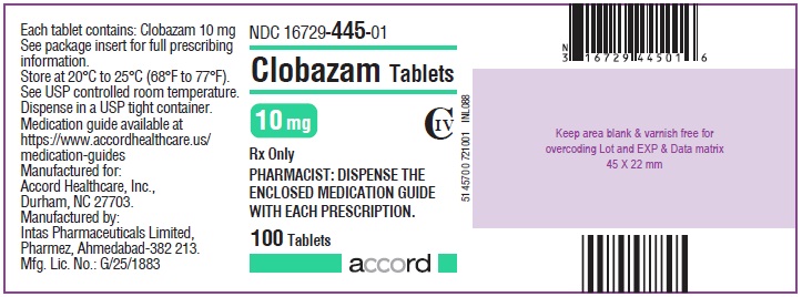 clobazam 10 mg 100 tablet