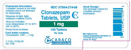 clonazepam-1mg-100 Tablets