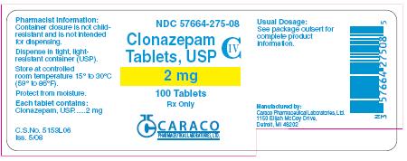 clonazepam-2mg-100 Tablets