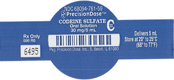 PRINCIPAL DISPLAY PANEL - 30 mg/5 mL Dose Cup Label