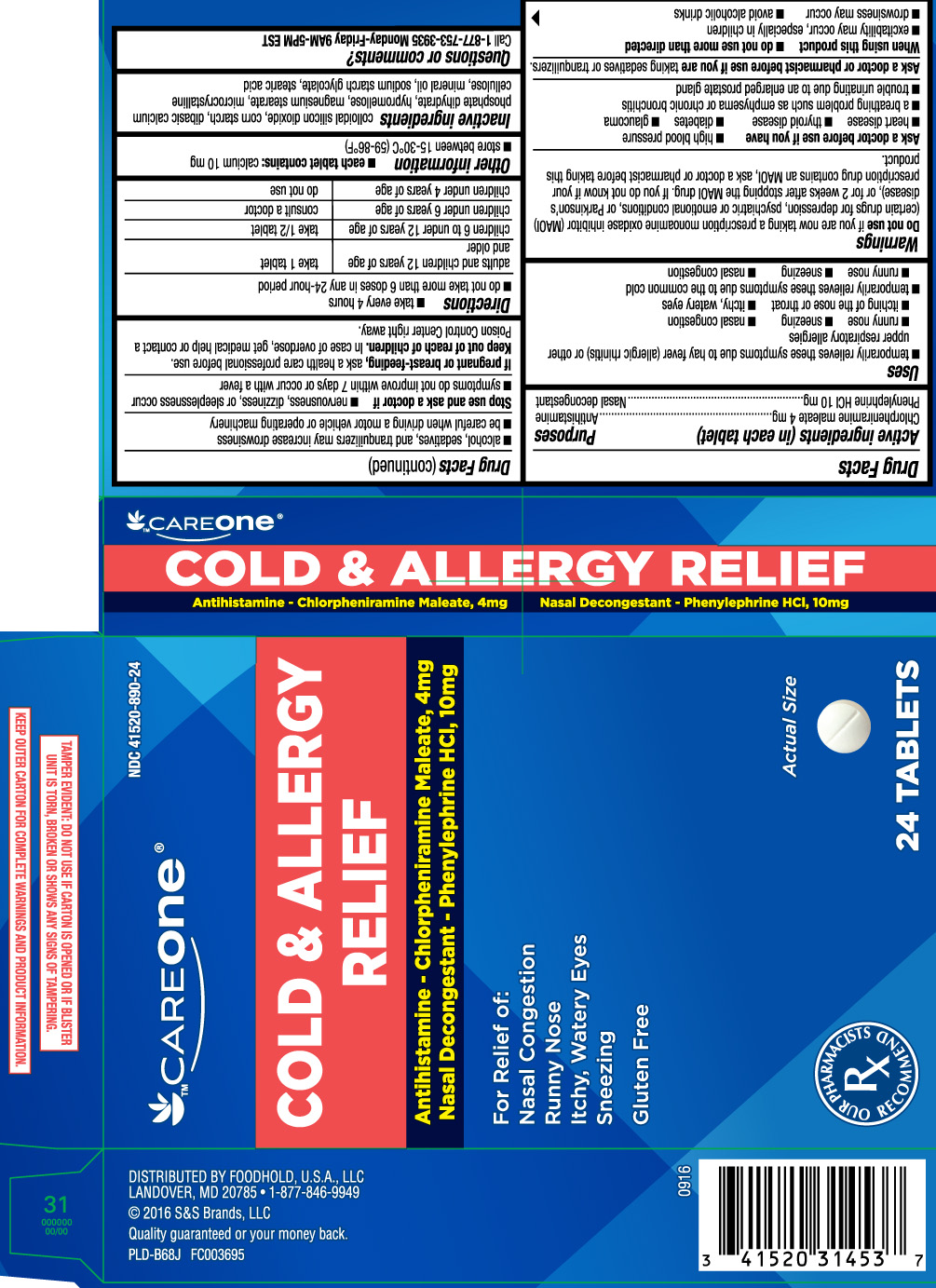Chlorpheniramine maleate 4 mg Phenylephrine HCI 10 mg