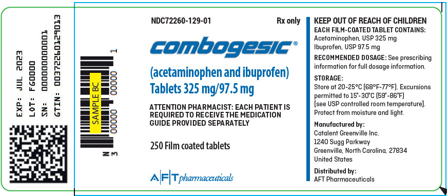 PRINCIPAL DISPLAY PANEL - 325 mg/97.5 mg Tablet Bottle Label