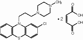 image of compazine chemical structure