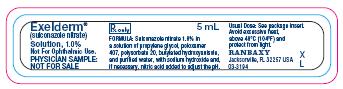This is the 5 mL Physicians Sample Label