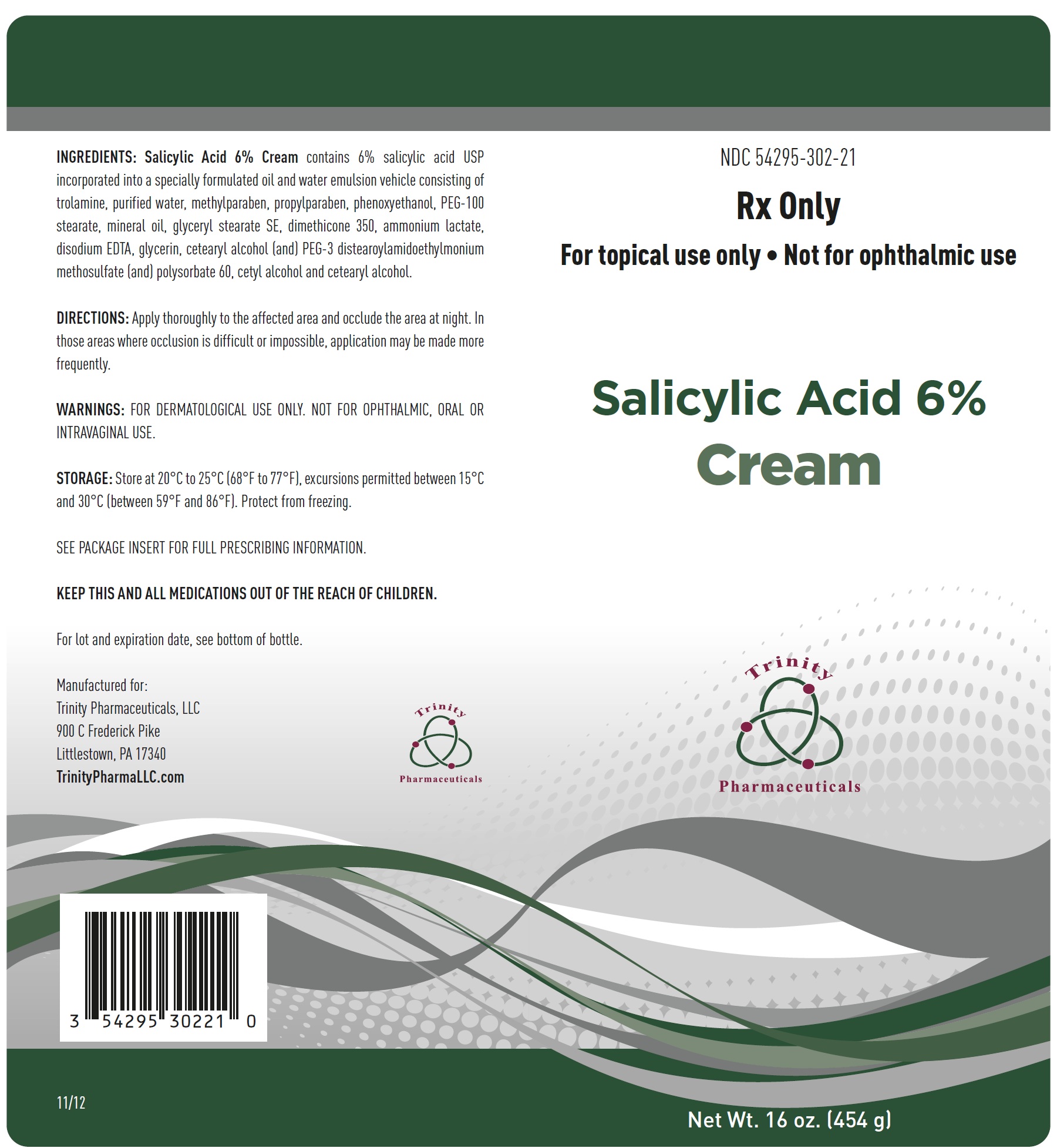Salicylic Acid 6% Cream