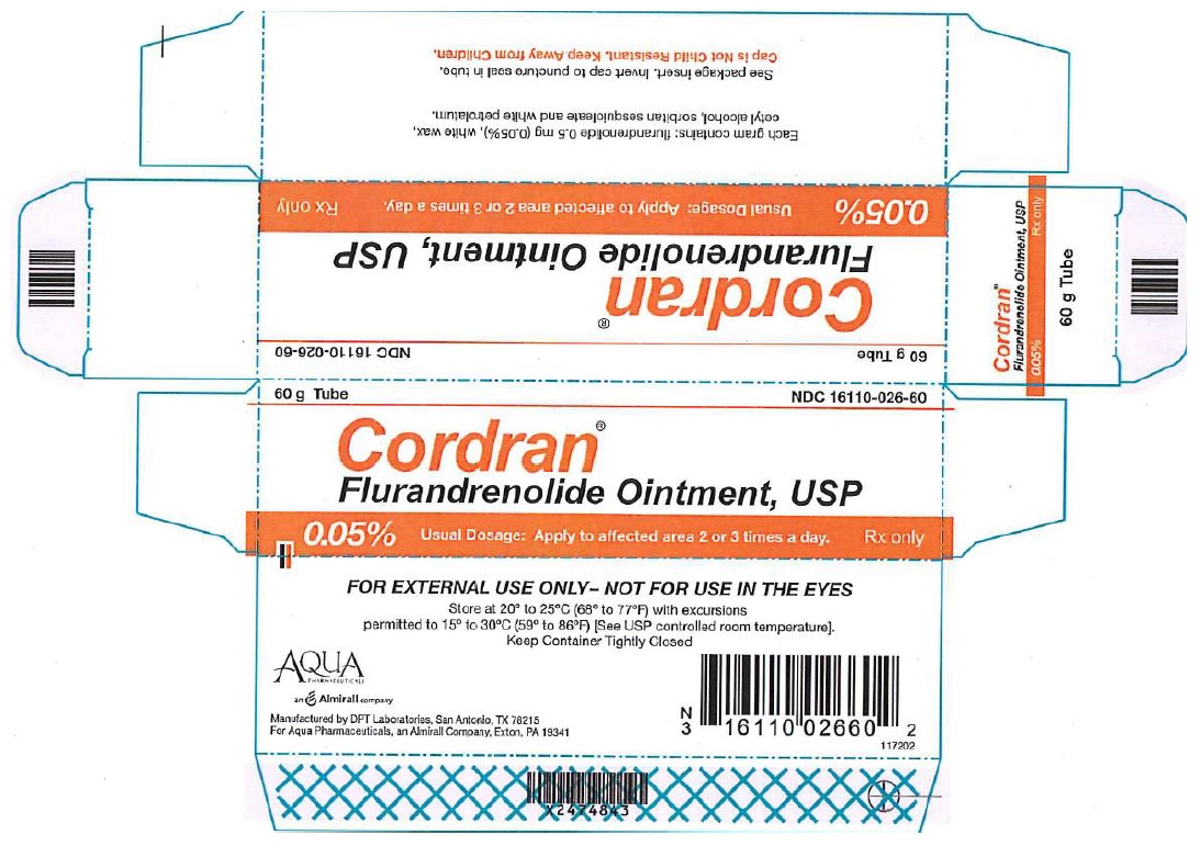0.05% Ointment 60 g Carton Label